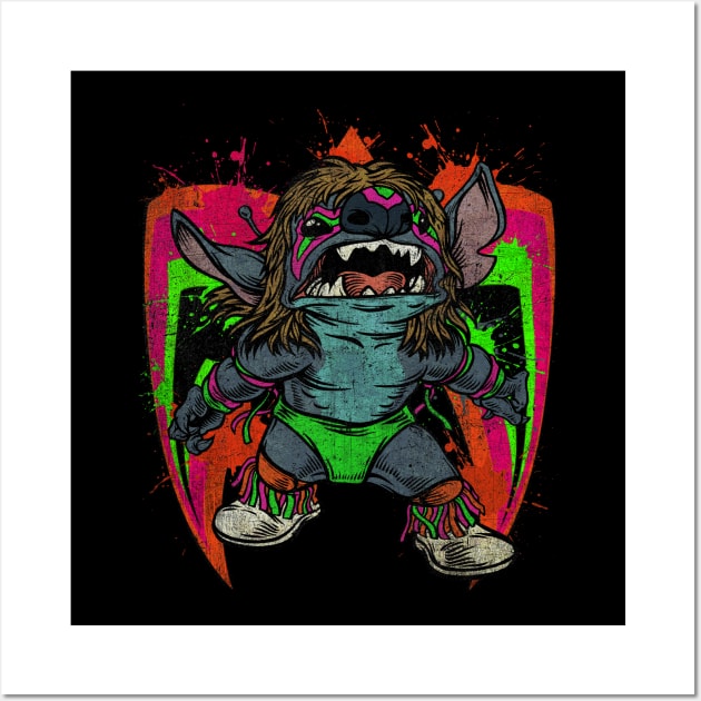 STITCH WARRIOR (WORDLESS) Wall Art by joeyjamesartworx